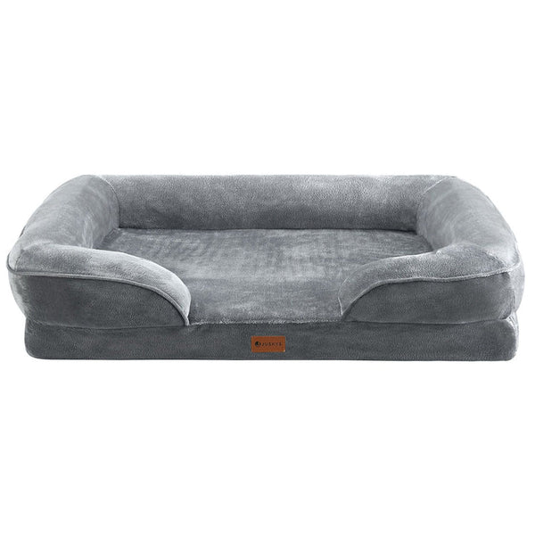 Hundebett Sheena L Orthopädisches Haustierbett Grau
