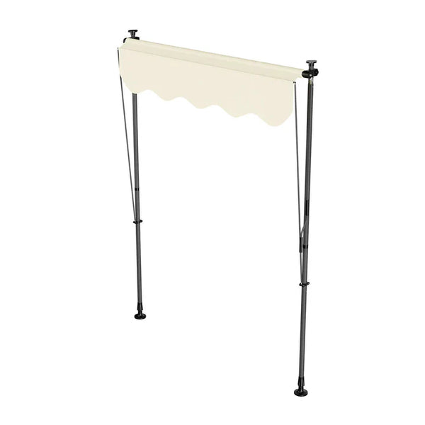 Klemmmarkise Kapstadt 150x120 cm Beige