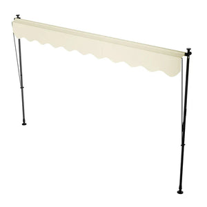 Klemmmarkise Kapstadt 350x120 cm Beige