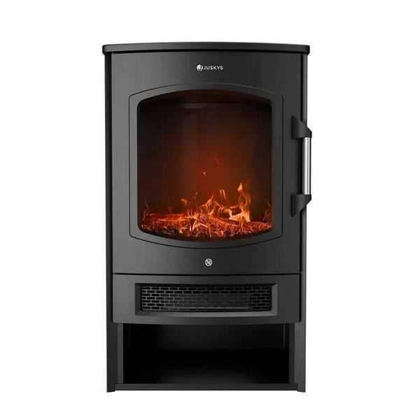 Elektrokaminofen 1800W mit Flammeneffekt mit App-Steuerung