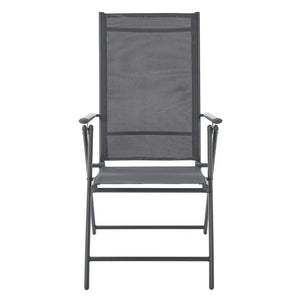 Gartenstuhl Calena klappbar Grau