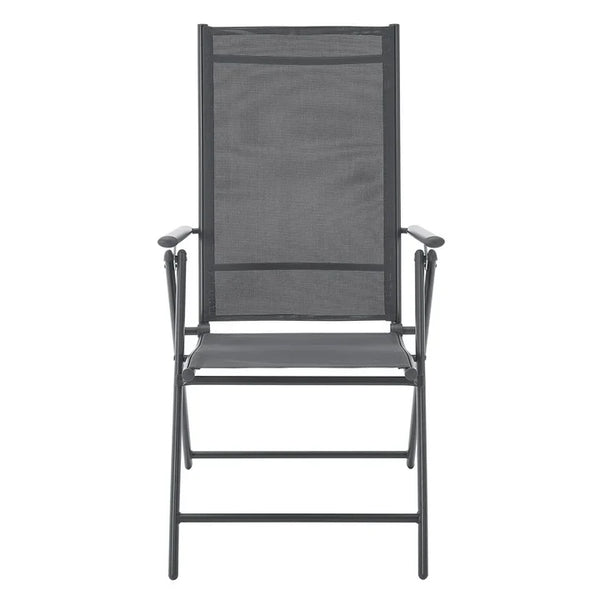 Gartenstuhl Calena klappbar Grau