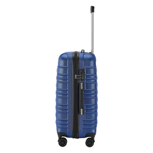 Hartschalen Kofferset Rom - Blau 4-teiliges Set mit schlagfester ABS-Hartschale und 360° Rollen
