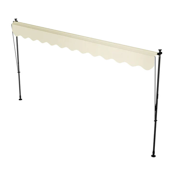 Klemmmarkise Kapstadt 400x120 cm Beige