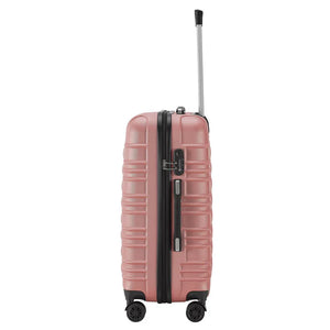 Hartschalen Kofferset Rom 3 tlg Rosa