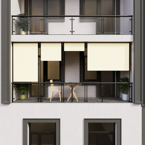 Senkrechtmarkise Barbados 150x310 cm Beige