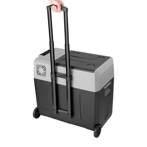 Kompressor Kühlbox Yukon 50 l mit 12/24 & 230 V Anschluss, App-Steuerung und USB-Ladebuchse - Grau