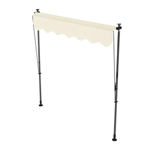 Klemmmarkise Kapstadt 200x120 cm Beige