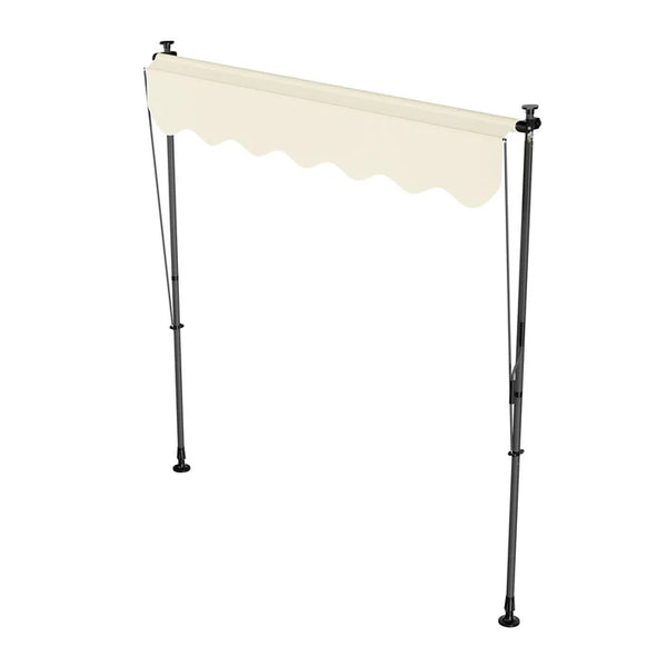 Klemmmarkise Kapstadt 200x120 cm Beige