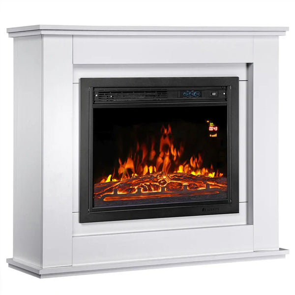 Elektrischer Kamin rechteckig 1000/2000 Weiss