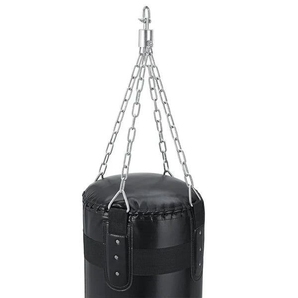 Boxsack 30kg mit 4-Punkt Stahlkette und Karabinerhaken