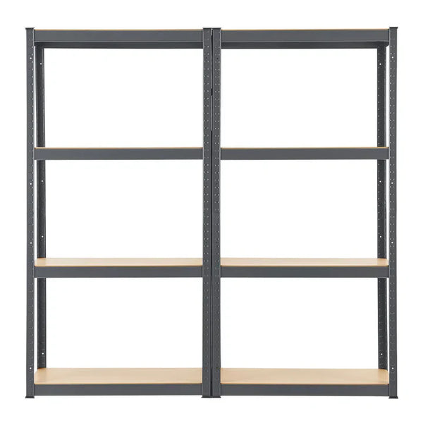 Lagerregal Easy 2er Set 160 x 80 x 40 cm Grau