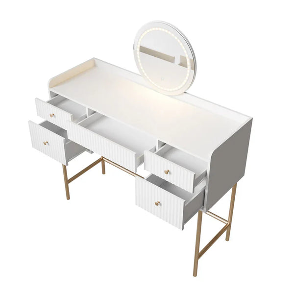Schminktisch mit Spiegel Samira Touch-LED