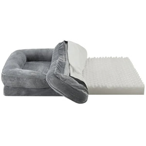 Hundebett Sheena XL Orthopädisches Haustierbett Grau
