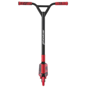 Stunt Scooter Red Smoke in Rot Schwarz Trick Roller mit 360° Lenkung