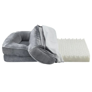Hundebett Sheena L Orthopädisches Haustierbett Grau