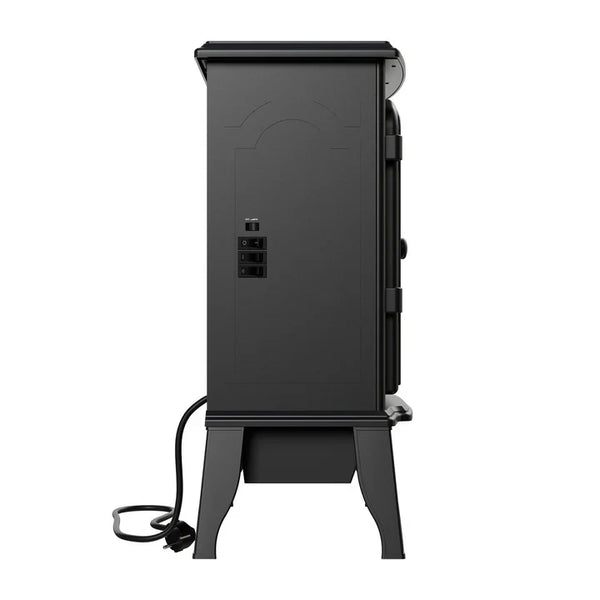Elektrokamin 2000W mit Flammeneffekt Schwarz