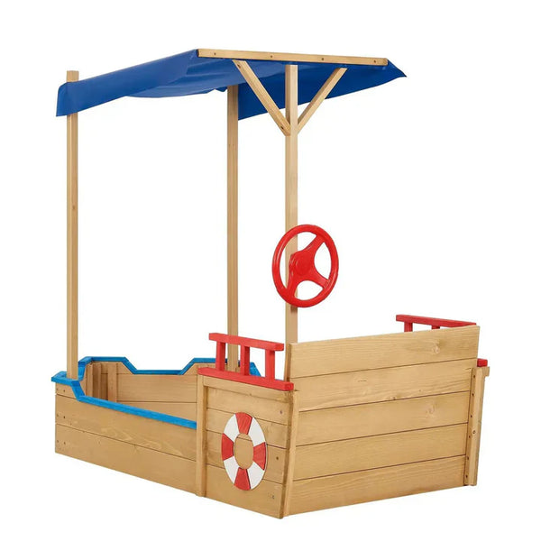 Sandkasten Käpt’n Pit aus Holz