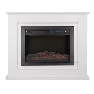 Elektrischer Kamin rechteckig 1000/2000 Weiss