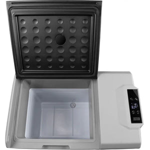 Kompressor Kühlbox Yukon 50 l mit 12/24 & 230 V Anschluss, App-Steuerung und USB-Ladebuchse - Grau