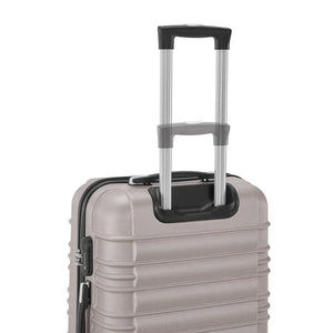 Hartschalen Kofferset Rom - Champagner 4-teiliges Set mit schlagfester ABS-Hartschale und 360° Rollen
