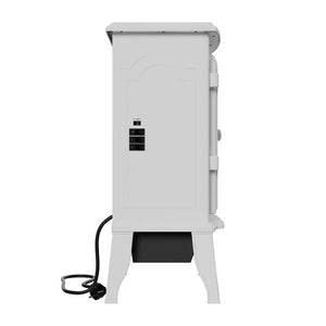 Elektrokamin 2000W mit Flammeneffekt Weiss