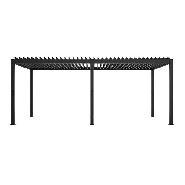 Pergola Lamellendach Tahiti Pergola mit verstellbaren Lamellen