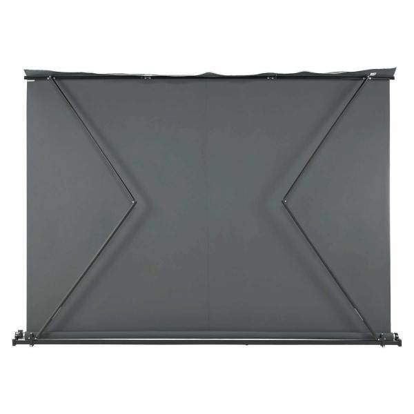 Gelenkarmmarkise 350 x 300 cm mit Kurbel Grau