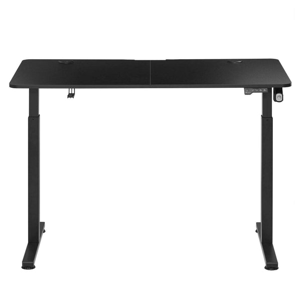 Elektrisch verstellbarer Schreibtisch 120x60 cm Schwarz