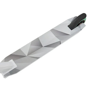 Stunt Scooter Futuristic in Weiss Grün Trick Roller mit 360° Lenkung