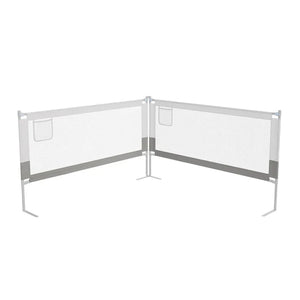Baby Bettgitter Jaron Rausfallschutz 180 cm Grau