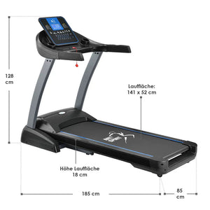 Laufband Speedrunner 7000 Kino-Map-Funktion, 22 km/h Geschwindigkeit & 48 Programmen
