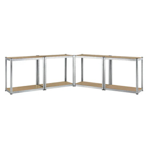 2er Set Lagerregal "Easy" 160 x 80 x 40 cm