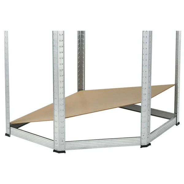 Eckregal Lagerregal "Corner Easy" 160 x 75 x 40-75 cm