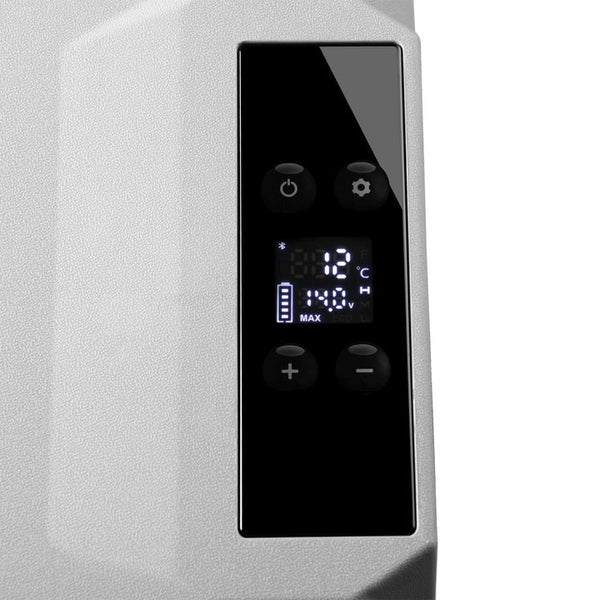 Kompressor Kühlbox Yukon 30 l in Grau App-Steuerung und USB-Ladebuchse