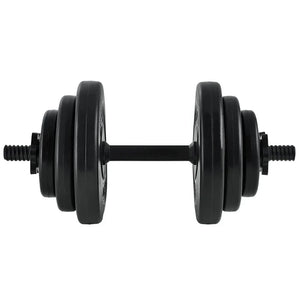 2er Hantelset 30kg 16 Gewichtsscheiben
