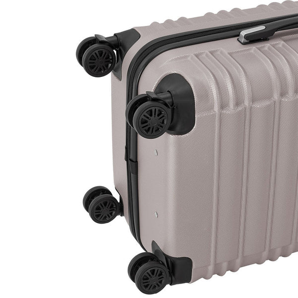 Hartschalen Kofferset Rom 3 tlg Beige