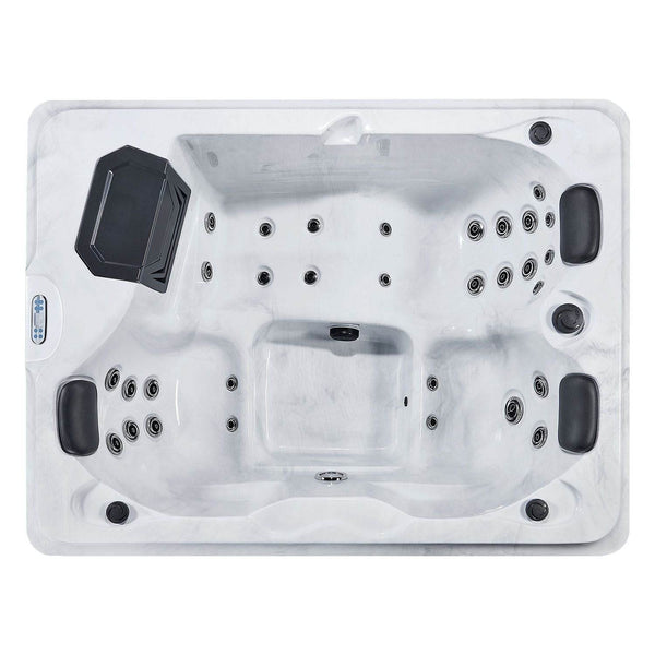 Outdoor Whirlpool Oasis mit LED Massagedüsen