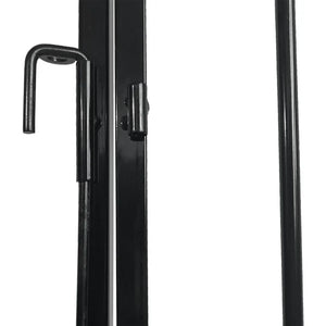 Metall Kaminschutzgitter 300 cm mit Tür und Befestigungsmaterial