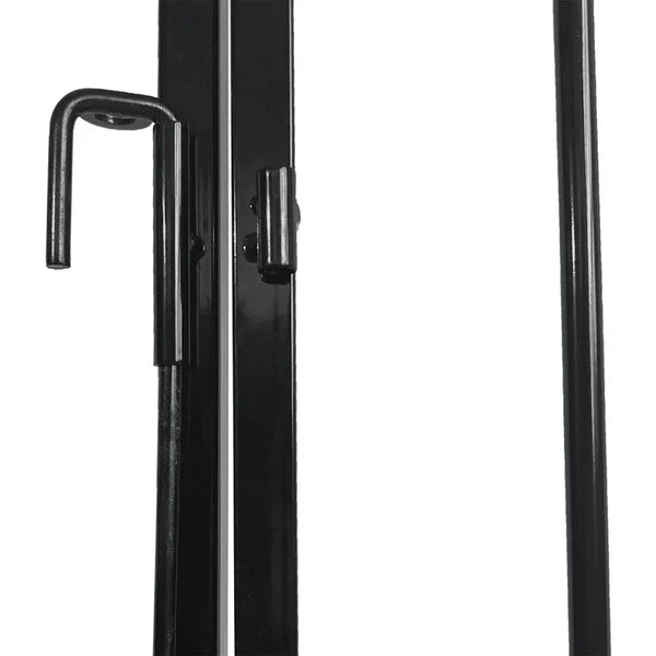 Metall Kaminschutzgitter 300 cm mit Tür und Befestigungsmaterial