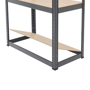 Lagerregal Easy 2er Set 160 x 80 x 40 cm Grau