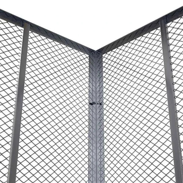 Metall Komposter für Gartenabfälle 800L Silber