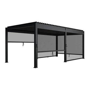Pergola Lamellendach Tahiti Pergola mit verstellbaren Lamellen