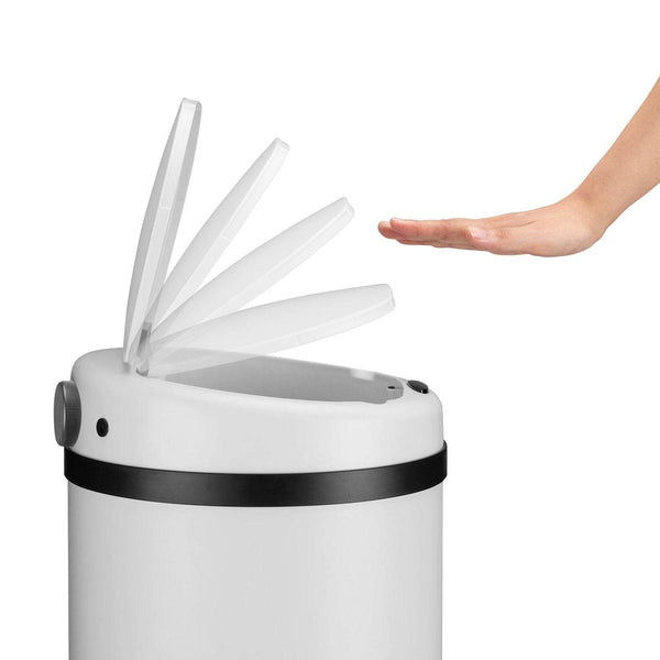 Automatischer Mülleimer mit Sensor - 40L Weiss