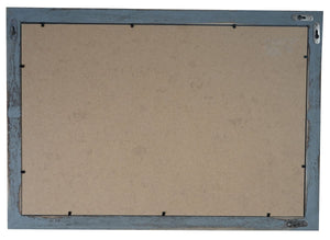 Bilderrahmen Fotorahmen Holzrahmen Landhaus 26x36cm grau