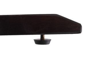Bistrotisch Esstisch Massivholz HPL Laminat Ø92cm Sheesham-Optik