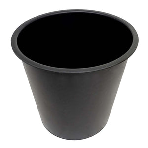 Runder Blumenkasten aus Akazie Holz 50x34cm, braun Outdoor