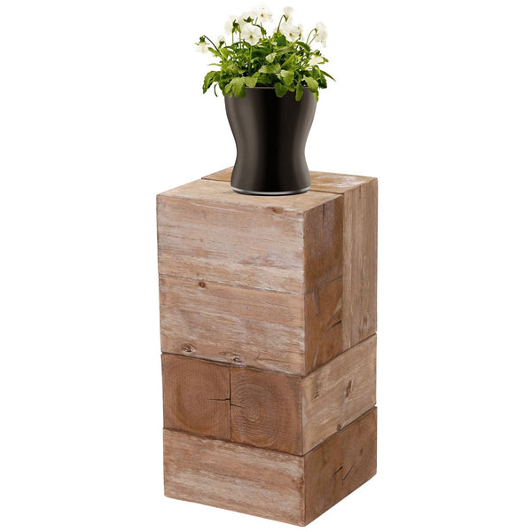 Blumentisch Blumensäule Blumenständer Tanne Holz rustikal 60cm