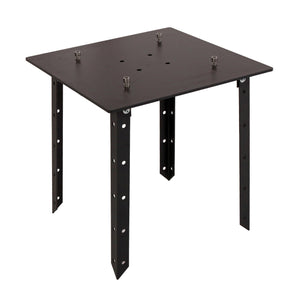 Bodenplatte XXL-Sonnenschirm Bodenanker Sonnenschirmständer Metall 24kg