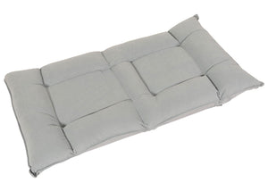 Bodensessel Relaxsessel Bodensofa Klappsessel 6 Positionen Samt hellgrau